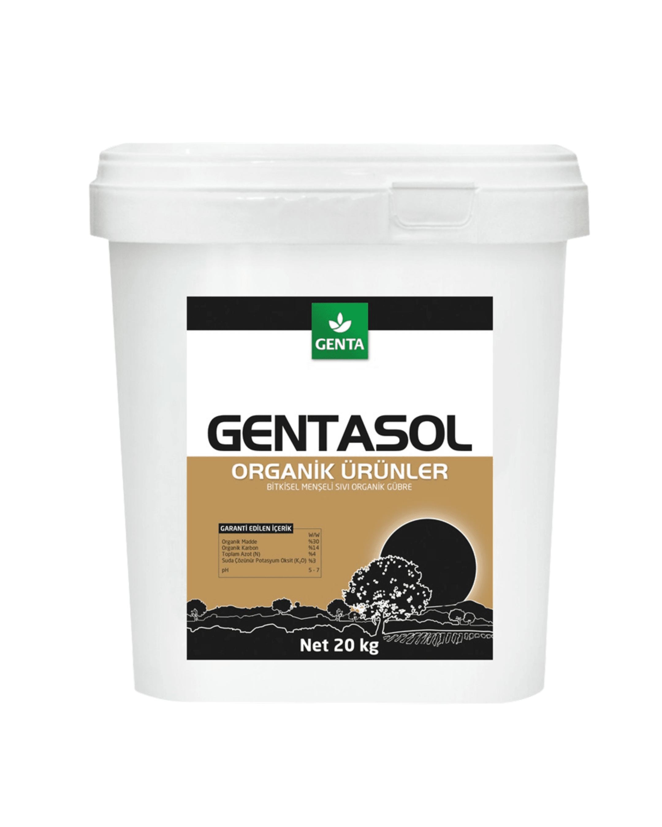 Gentasol Organik Gübre 20 Kg
